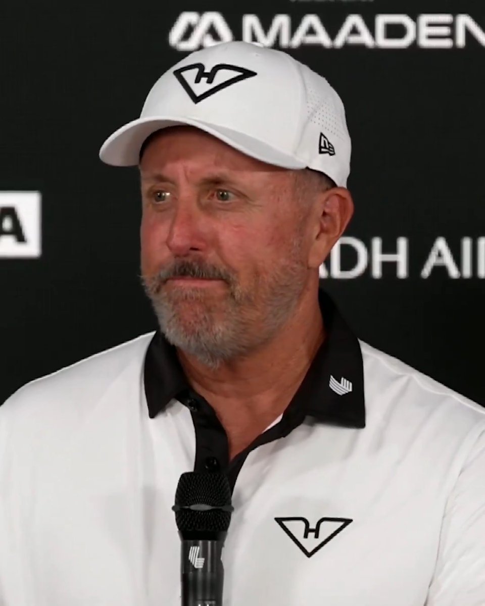 Phil Mickelson says there's a "high likelihood" that next week is his final U.S. Open. 👀 The U.S. Open is the last leg missing for him to complete the career grand slam.