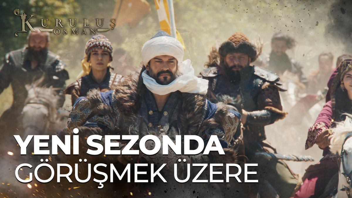 "Nerede bir mazlum feryat ederse biz orada yıldırım gibi doğacağız!" Yeni sezonda görüşmek üzere... #KuruluşOsman atv