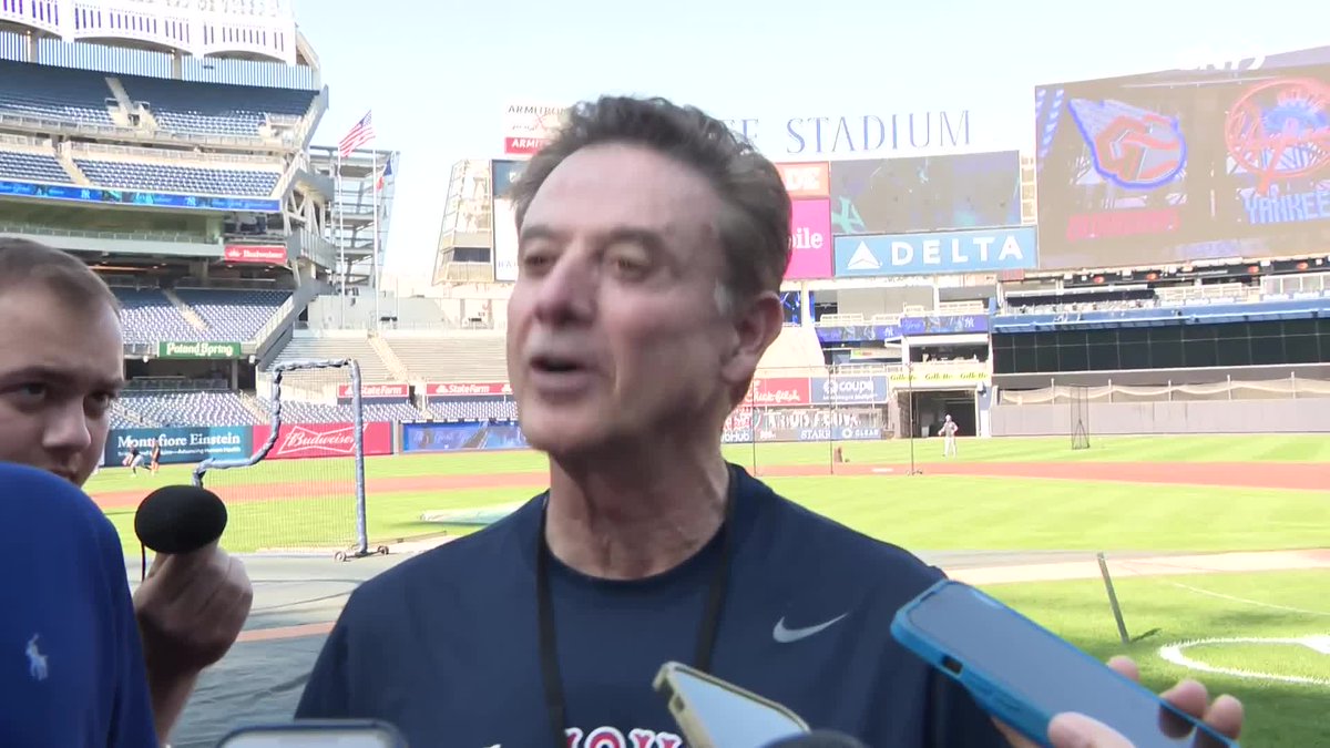 "I'm not sure that Aaron Judge is not gonna have the type of legacy Ruth and Gehrig have had. He's quite special. I don't buy into anything about the postseason. He'll have great postseasons as well, and I hope it's this year" - Rick Pitino on Aaron Judge