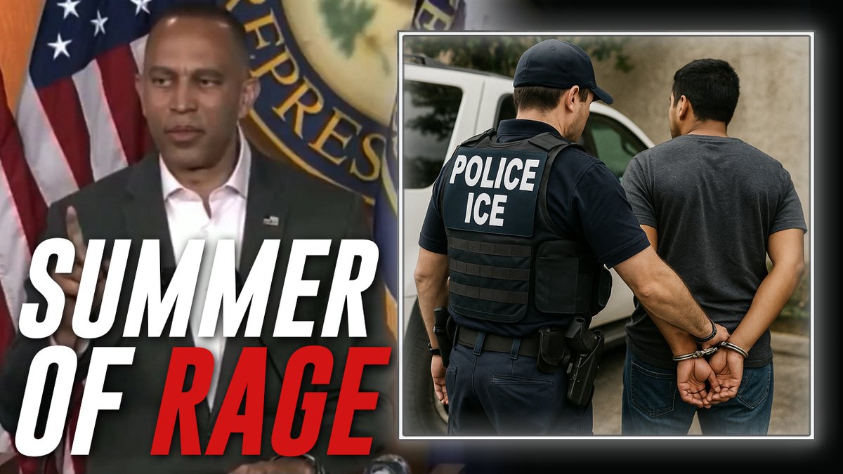 BIG BREAKING ILLEGAL ALIEN DEPORTATION DEVELOPMENTS: At The Direction Of Democratic Party Leaders- Like Hakeem Jeffries- The Left Is Intensifying Violent Confrontations / Protests Against Federal Agents Attempting To Rescue Children Smuggled Into The US For Sex Slavery The President Of The John Birch Society, William F. Jasper, Breaks Down How This Is Part Of A Larger Globalist Strategy To Trigger Race-Based Civil Wars In The United States & Europe To Accelerate The Collapse Of The West Under A Cloward–Piven System