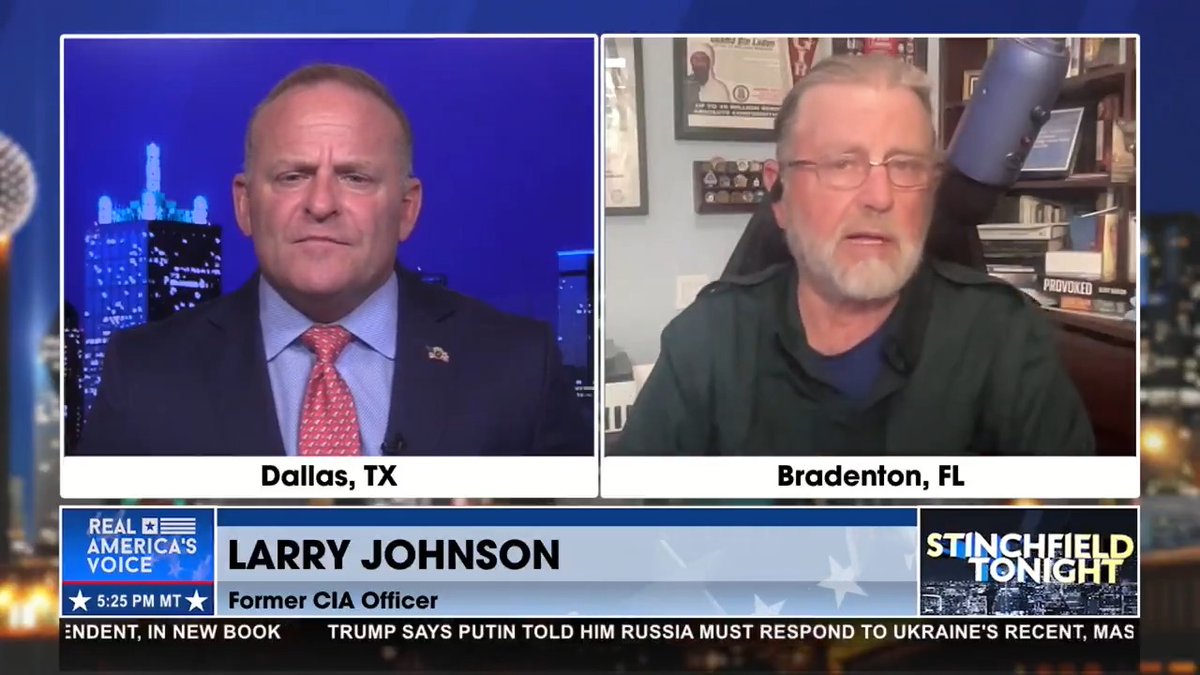 MUST WATCH: SERIOUS ALLEGATION FROM FORMER CIA AGENT, LARRY JOHNSON Grant Stinchfield