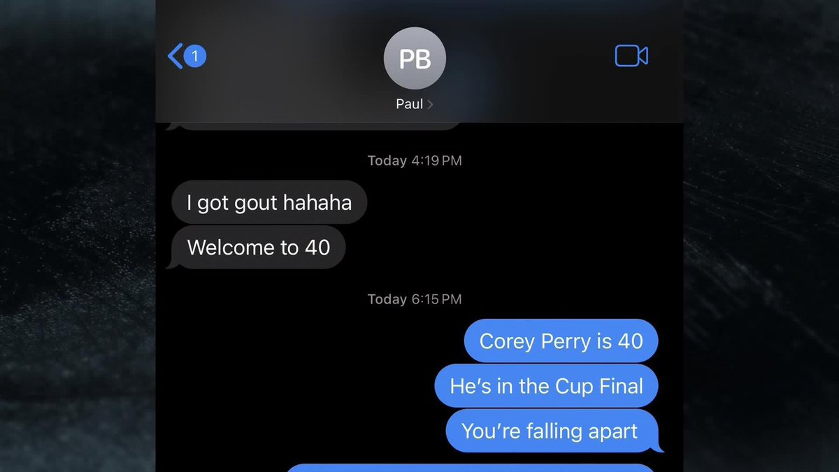 . Paul Bissonnette is blaming his gout on trying to follow Wayne Gretzky’s pregame meal diet 😂