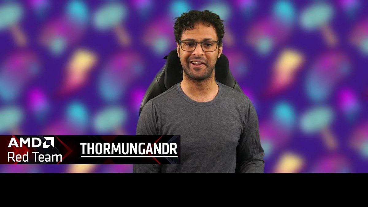 Meet AMD Red Team family member @Thormungandr. Thor often plays games with controllers designed for accessibility, or with a self-made potato controller! See for yourself this Thursday on AMD's Twitch channel. Be sure to drop them a follow! #AMDRedTeam #PCGaming