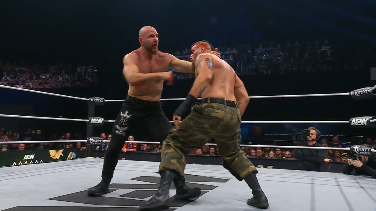 Did you know that chickens always land on their feet?! Watch #AEWFyterFest LIVE on TBS &amp; MAX