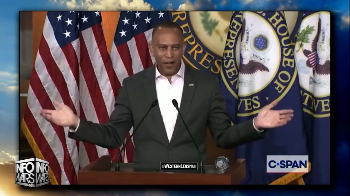 VIDEO: Democrat Leader Hakeem Jeffries Publicly Calls For The Doxing Of ICE Agents Who Enforce The US Immigration Laws Alex Jones & The President Of The John Birch Society, William F. Jasper, Lay Out How This Is All Part Of A Larger Deep State / Democratic Party / Soros Conspiracy To Obstruct Justice