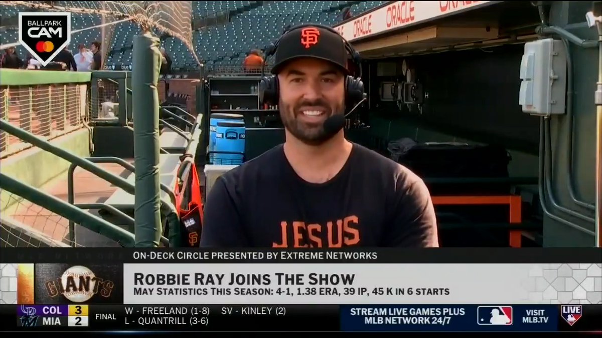 Robbie Ray has returned to his Cy Young form, posting dominant numbers across the month of May for the SFGiants! The NL Pitcher of the Month took us inside the mechanical and pitch grip adjustments he made that has led to his success. #MLBTonight