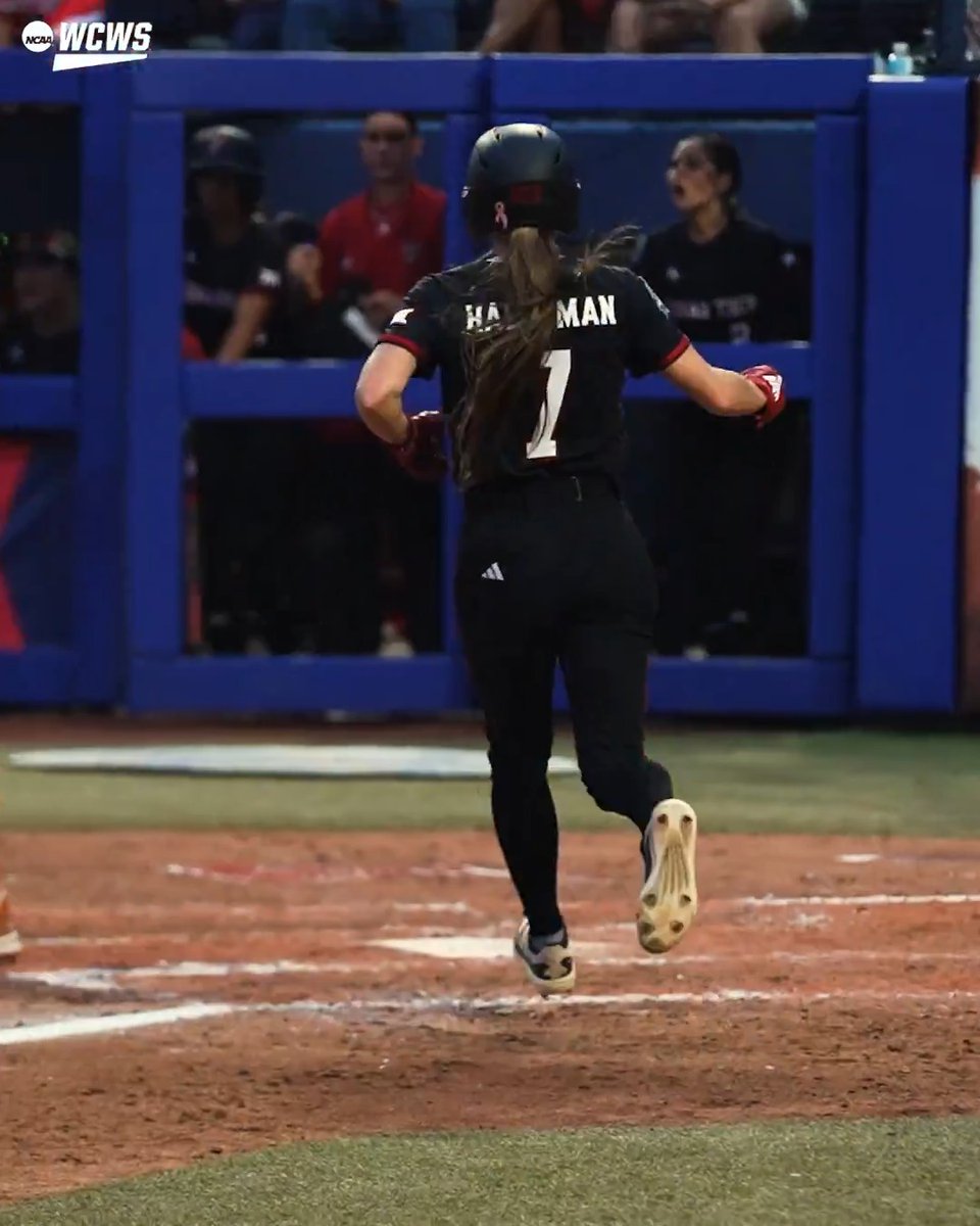 Red Raiders on the MOVE 🏎️ #WCWS x Texas Tech Softball