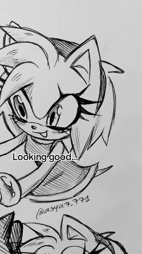 Amy’s got a point tho #sonic #amyrose #metalsonic #eggman