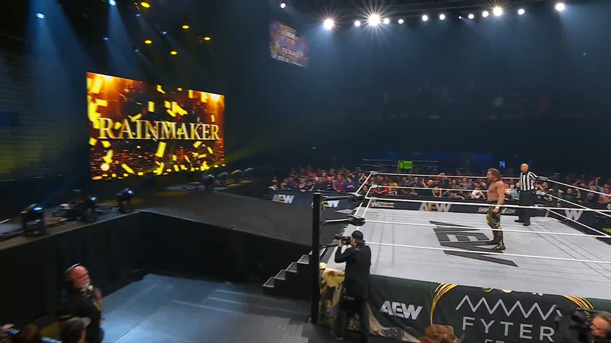 Shots fired between AEW International Champion Kenny Omega and AEW Continental Champion @RainmakerxOkada! Watch #AEWFyterFest LIVE on TBS & MAX