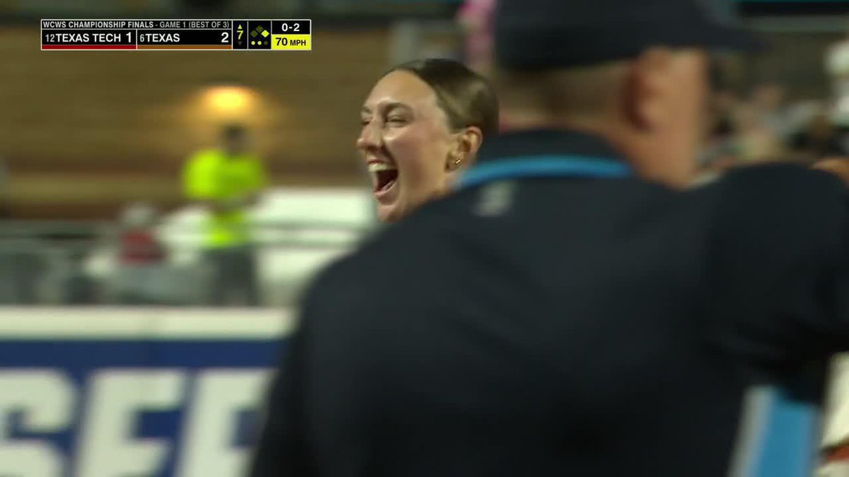 THE LONGHORNS TAKE GAME 1 OF THE WCWS FINALS 😤