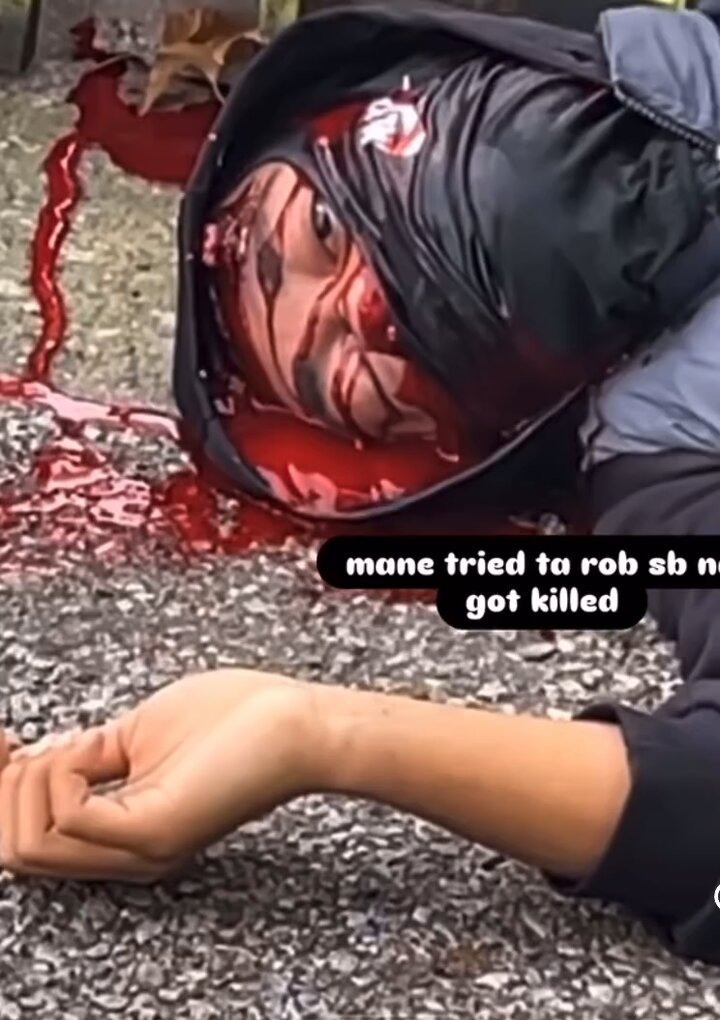 Good work to the victim