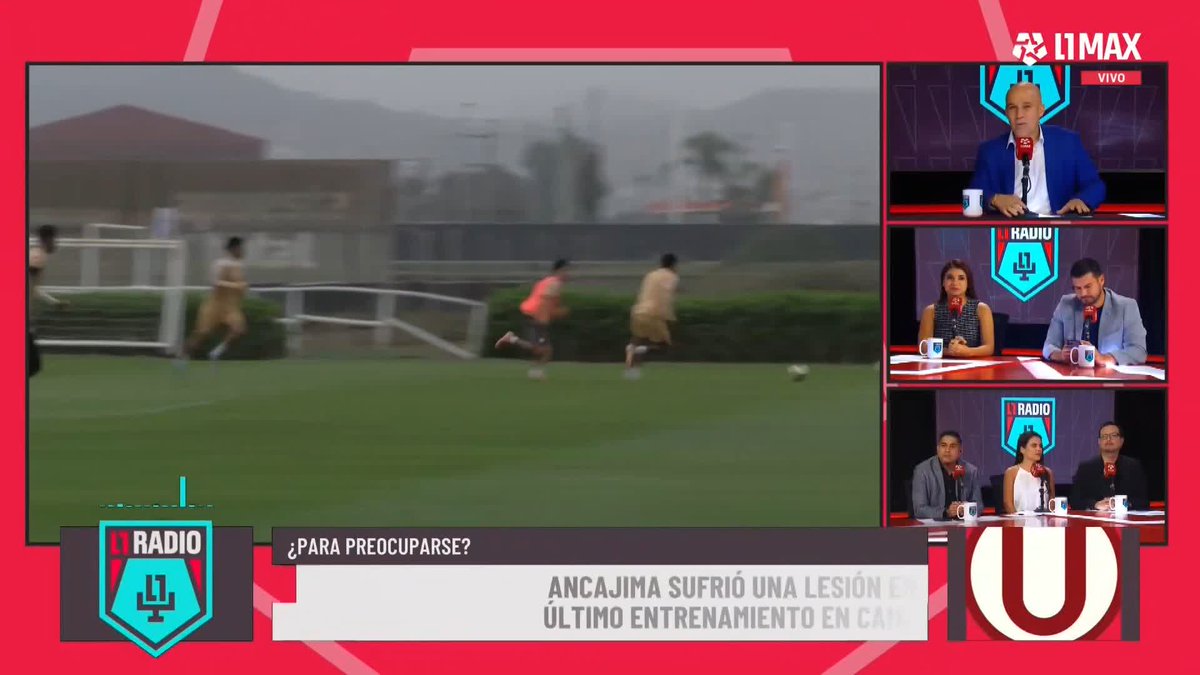 ¡SE LESIONÓ ANCAJIMA! Gustavo Peralta Coello nos cuenta más detalles sobre esta lesión. 📺 Conoce cómo ver L1MAX en vivo 👉 #L1RADIO