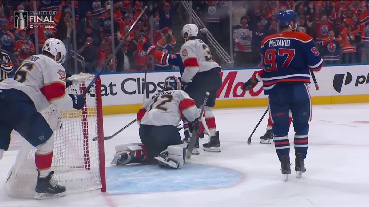 MCDAVID TO DRAISAITL, THE OILERS TAKE GAME ONE IN OVERTIME 🤯🚨
