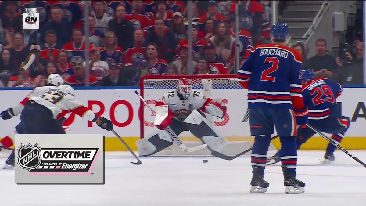 LEON DRAISAITL WINS GAME 1 IN @ENERGIZER OVERTIME FOR THE EDMONTON OILERS‼️ #StanleyCup