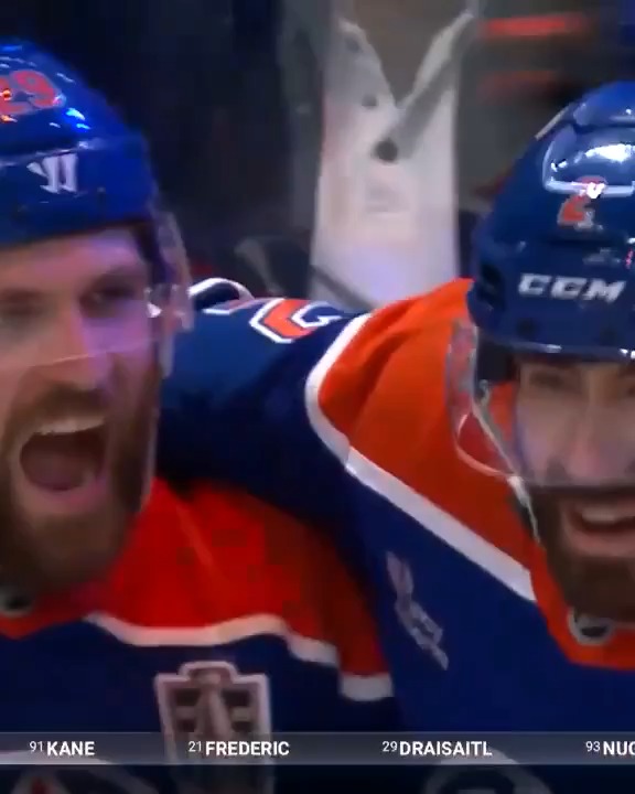 OILERS WIN GAME 1 OF THE STANLEY CUP FINAL IN OT 😱🚨