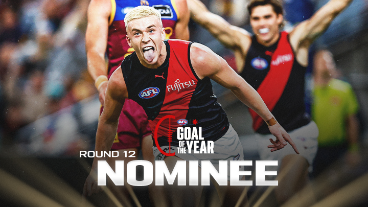 It gets more outrageous every time you watch it 🤯 Nate Caddy is the round 12 NAB Goal of the Year nominee.