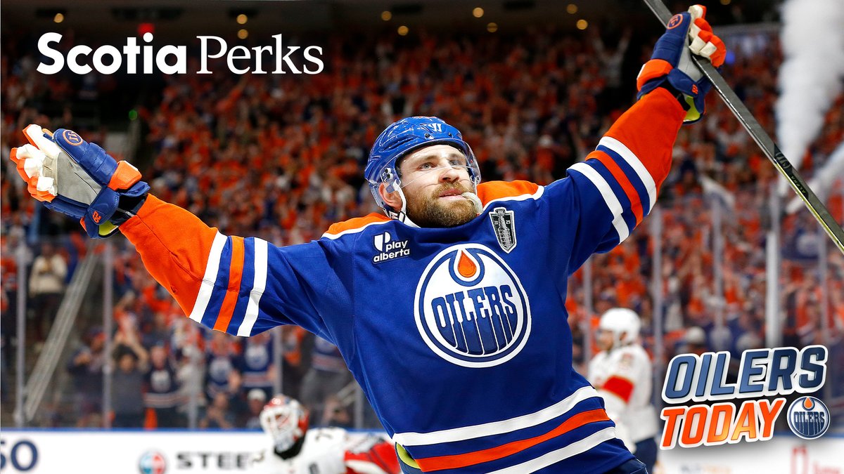 "We don't win the game tonight without him, that tells you that story." Leon Draisaitl was the overtime hero as he gave the #Oilers a Game 1 victory in the Stanley Cup Final with just 31 seconds left. Paige Martin has your @Scotiabank Perks recap!