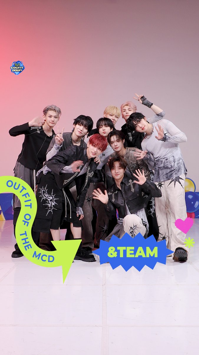 𝟐𝟓𝟎𝟔𝟎𝟓 𝑶𝒖𝒕𝒇𝒊𝒕 𝑶𝒇 𝑻𝒉𝒆 𝑴𝑪𝑫 : 𝑶𝑶𝑻𝑴 with &amp;TEAM 잠시 후 저녁 6시! 엠카 본방사수 잊지마세요 🫶 #MCOUNTDOWN #엠카운트다운 #OOTM #andTEAM #앤팀