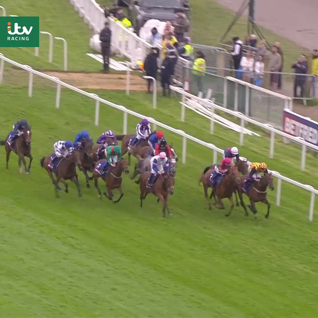 Who wins the Oaks tomorrow? 🤔 Throwback to Ezeliya's win last year 🟢🔴 #ITVRacing
