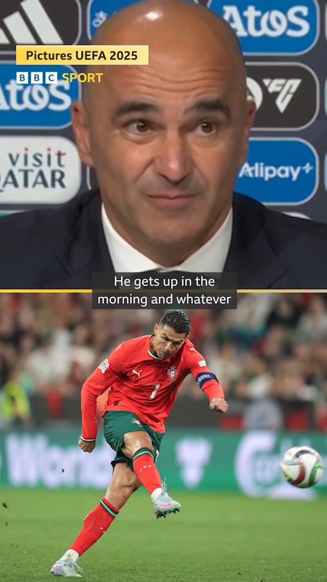 "He NEVER loses the hunger." 💪 Cristiano Ronaldo scored his 137th international goal to put Portugal into Sunday's Uefa Nations League final 👏