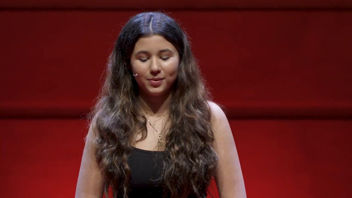 This is Ruby Rodgers, my brilliant granddaughter speaking and singing from her heart at her TEDx talk last month. I am so moved and immensely proud. Please have a listen to her whole speech: