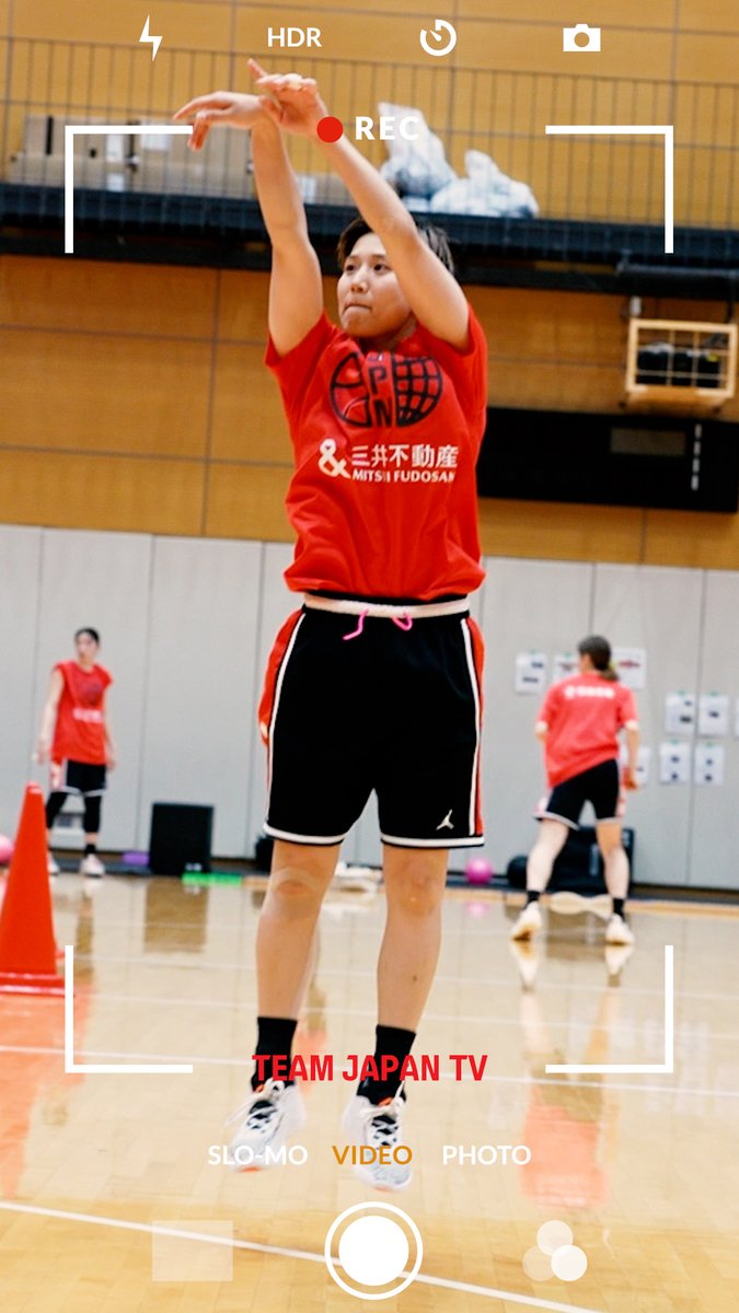 ||◤ HOW TO #basketball ◢|| 全体練習後、 黙々と3Pシュートを繰り返す #町田瑠唯 選手。 🏀 #バスケットボール 女子 第1次強化合宿より バスケットボール日本代表 町田瑠唯 #TEAMJAPAN #がんばれニッポン