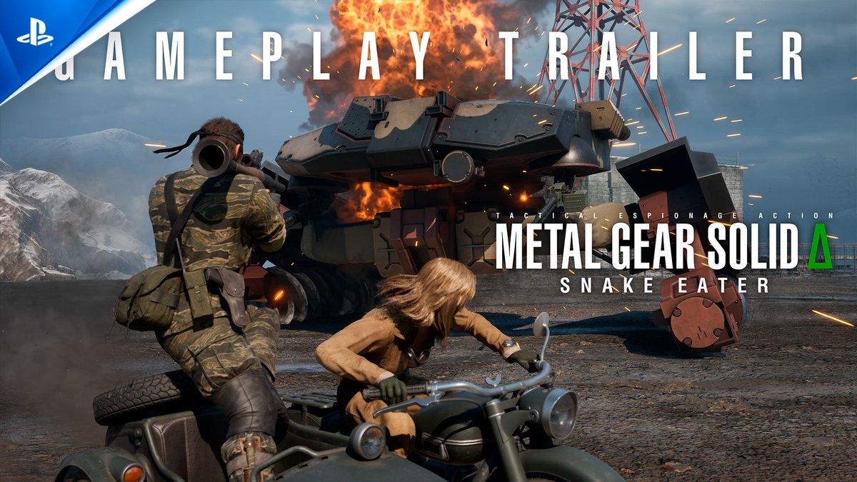 Un nuevo y explosivo tráiler de Metal Gear Solid Delta: Snake Eater resalta sus temibles enemigos, el regreso de Snake vs Monkey y mucho más. #StateOfPlay