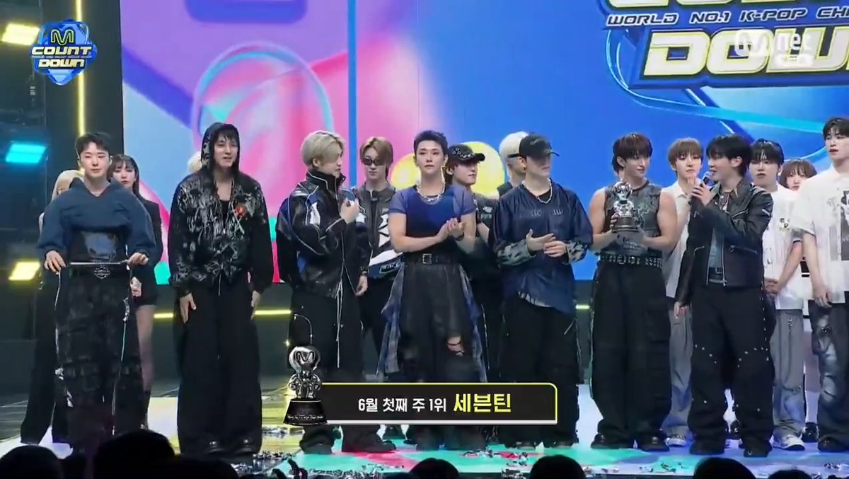 🏆 Congratulations to SEVENTEEN (세븐틴(SEVENTEEN)) for winning first place on M Countdown with “THUNDER”, achieving the highest score on this show in 2025 so far! 🎉 #THUNDER2ndWin #SEVENTEEN74thWin #SEVENTEEN #세븐틴 #セブンティーン (250605)