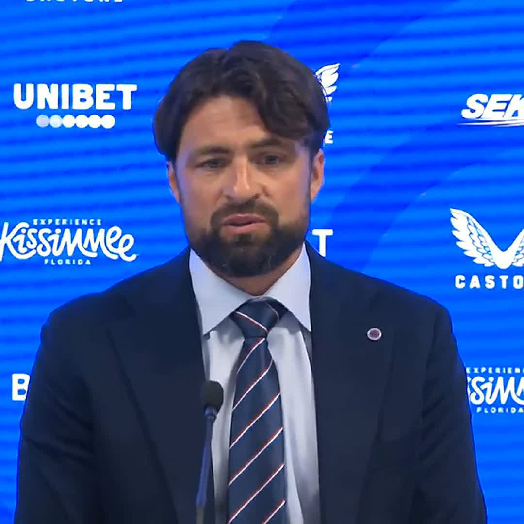 🔵 "It's based on courage and intensity..." New Rangers head coach Russell Martin explains his style of play 🔽