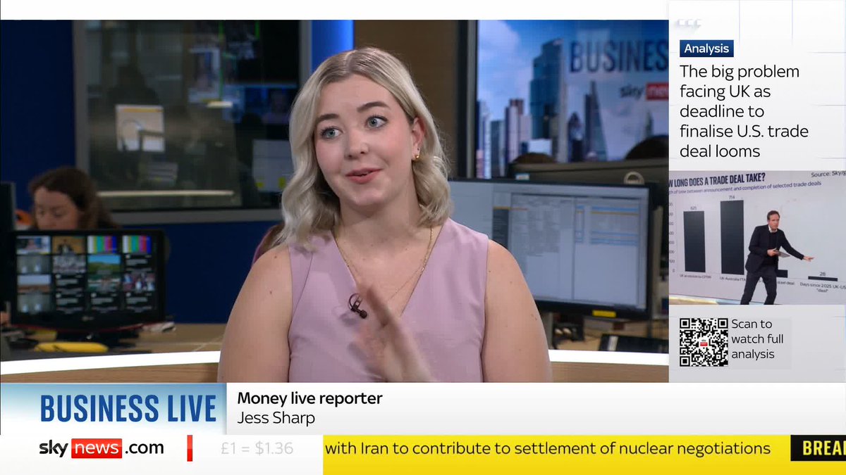 Sky News is launching a new Money newsletter 💸 Live reporter Jess Sharp explains how you can subscribe ⬇️