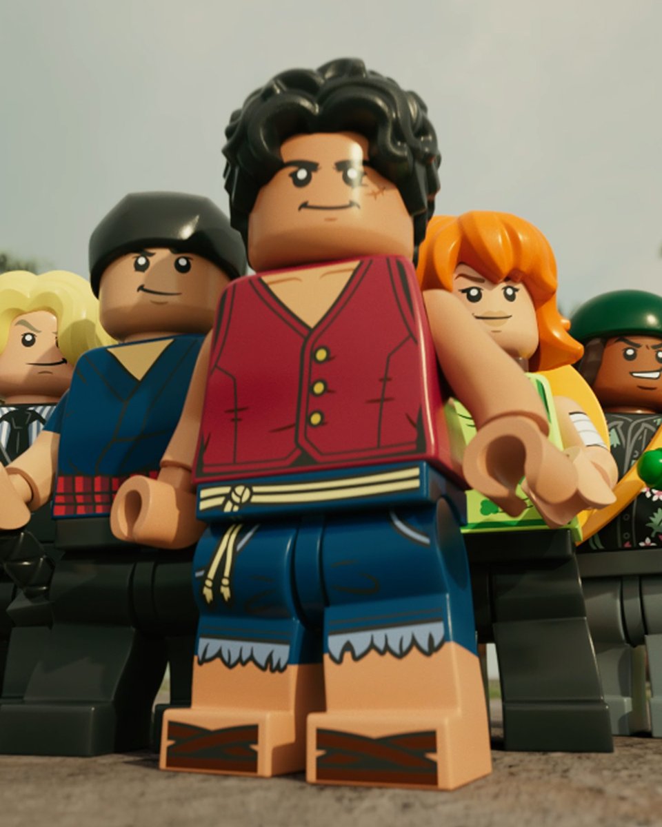 NÃO SABIA QUE PRECISAVA DO LEGO DE ONE PIECE: A SÉRIE ATÉ VER ISSO AQUI. 🏴‍☠️👒 Em pré-venda a partir de hoje.