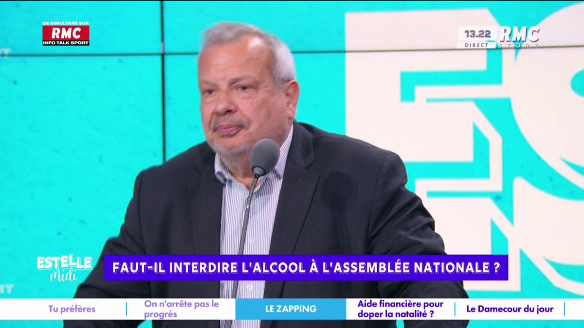 🏛️ Faut-il interdire l'alcool à l'Assemblée ? 🎙️ Périco Légasse : "Ce que je connais bien ce sont les récents débordements à l'Assemblée, ça ne vient pas forcément de ceux qui boivent ! Ça vient des rangs de l'extrême gauche qui se comporte comme des voyous !" #EstelleMidi