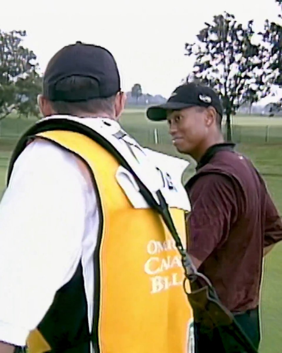 An iconic Tiger Woods bunker shot with a fresh perspective, 25 years later. Ted Scott looped for Grant Waite, Tiger's playing partner, in the final round of the 2000 RBC Canadian Open.