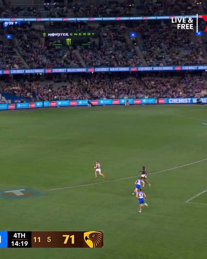 JACK GINNIVAN 🔥 #AFLDogsHawks