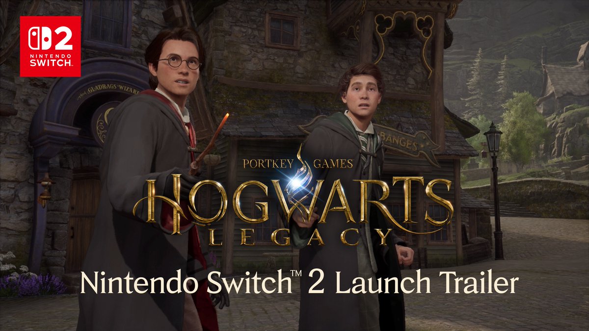 Attention witches and wizards! With improved visuals, faster load times, and mouse controls, an enhanced version of #HogwartsLegacy is now available on #NintendoSwitch2! ✨Available Now: