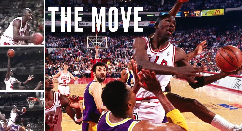 34 YEARS AGO TODAY 🐐 MICHAEL JORDAN made this "Spectacular Move" during a spectacular 33-point performance (15/18 FG) in the 1991 NBA Finals! GM1: 36 PTS, 12 AST, 8 REB GM2: 33 PTS, 13 AST, 7 REB GM3: 29 PTS, 9 AST, 9 REB GM4: 28 PTS, 13 AST GM5: 30 PTS, 10 AST, 5 STL
