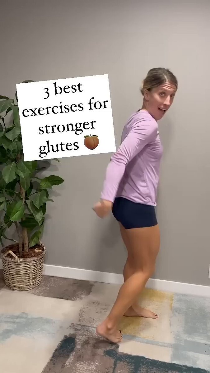 5. Strengthen your glutes Weak glutes force your knees and hips to overcompensate. Result? Joint pain. Fix it with: - Glute bridges - Clamshells - Step-ups Here's a few more great, beginner friendly exercises to do at home: