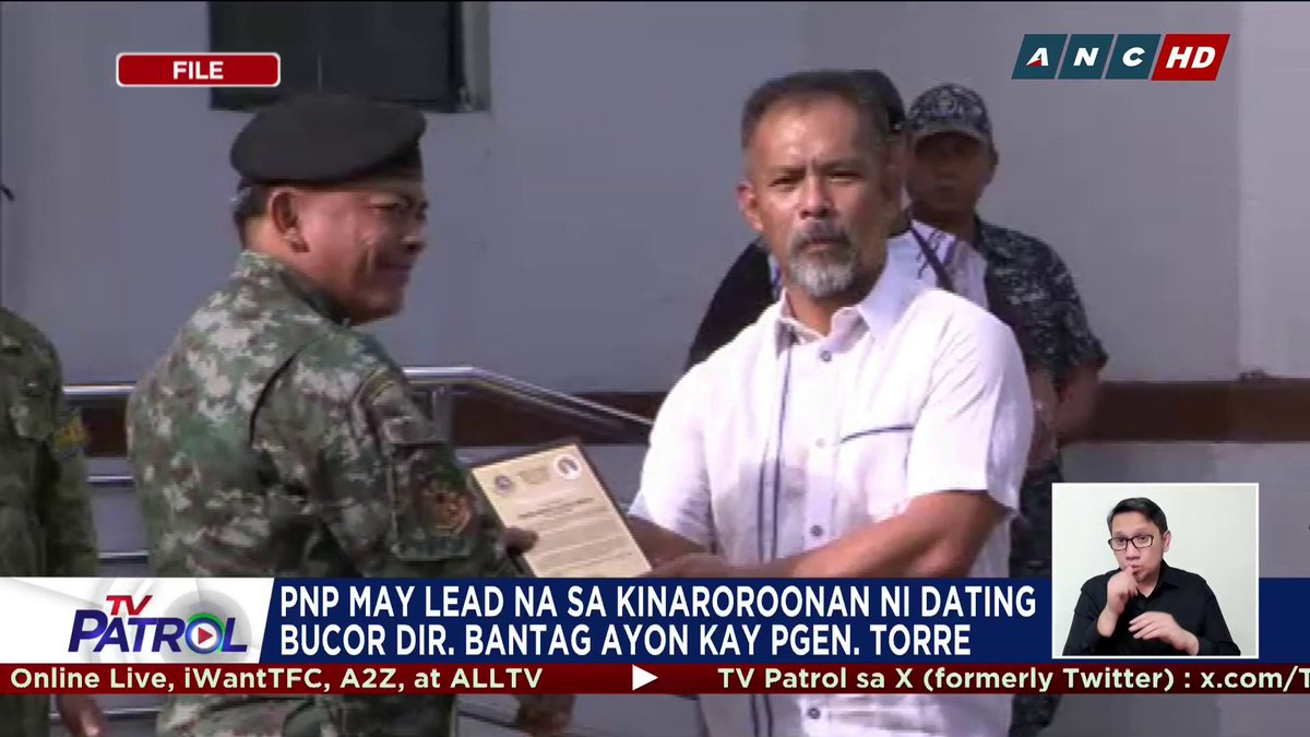 Ayon kay PNP chief Gen. Nicolas Torre III, mayroon na silang lead sa kinaroroonan ni dating Bureau of Corrections director Gerald Bantag. Nangako rin siya na tutugisin ang iba pang pugante tulad ni dating Presidential Spokesperson Harry Roque at dating police Lt. Col. Rafael Dumlao III.