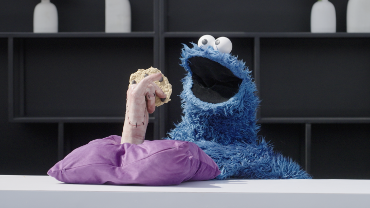 Cookie Monster made a lot of new friends at #TUDUM