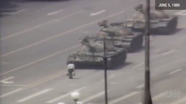 When I talk of who my heroes are, there’s one I always try to mention: a yet-unknown Chinese man who stood up to the CCP military — groceries in hand — just after the #TiananmenSquare massacre, 36 years ago today. #TankMan showed the world what bravery is.