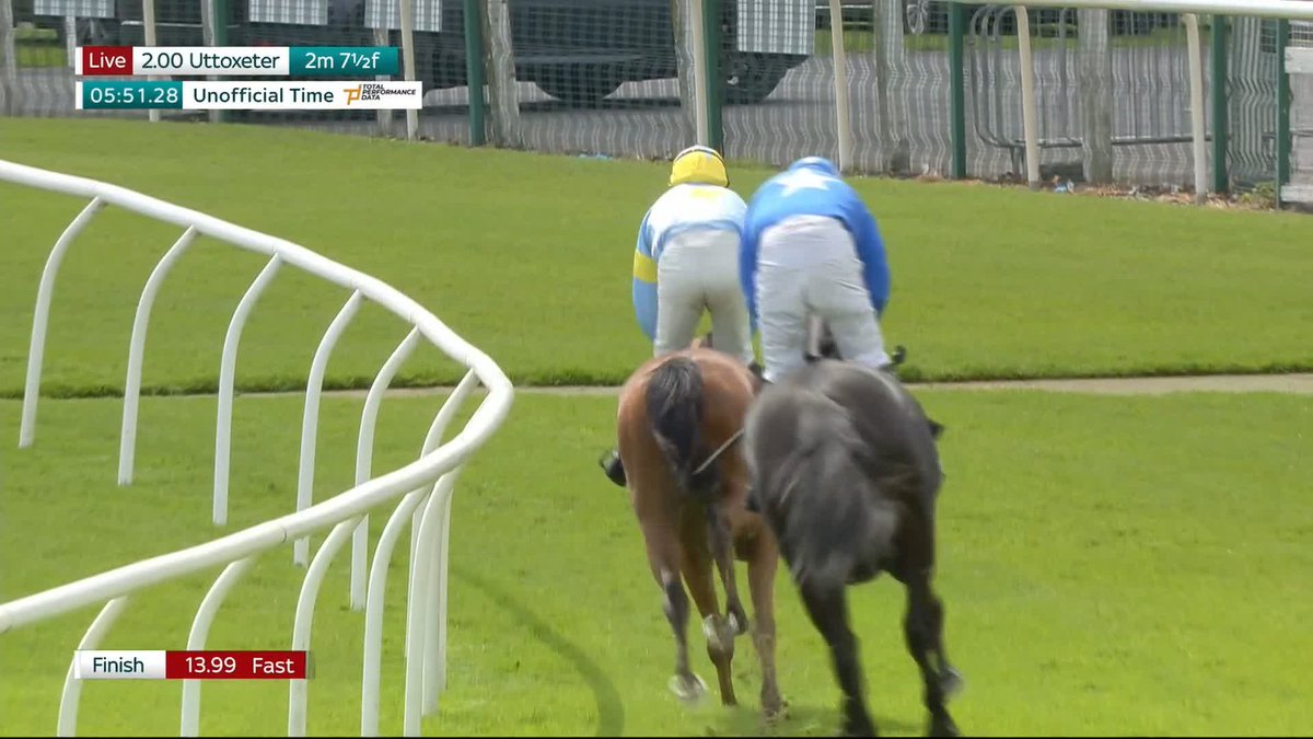 El Galactico turns over the 10-11 joint favourites in the opener at Uttoxeter Racecourse! Neil Mulholland Richie McLernon