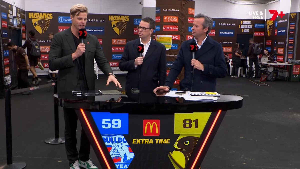 "90 percent of the (Tasmanian) people I speak to or hear from, want the stadium." Nick Riewoldt's passion for Tasmania Football Club is unmatched 💚