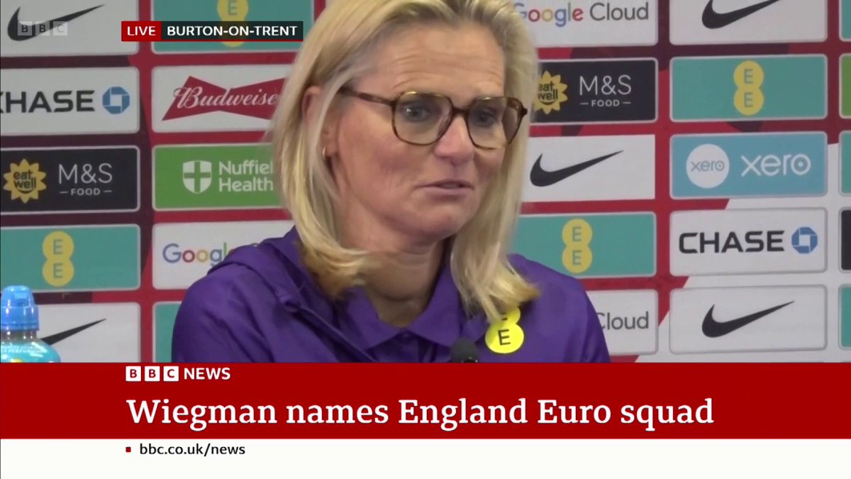 "Those hard conversations are not nice." Sarina Wiegman had to make some tough decisions for Euro 2025. #BBCFootball #Lionesses