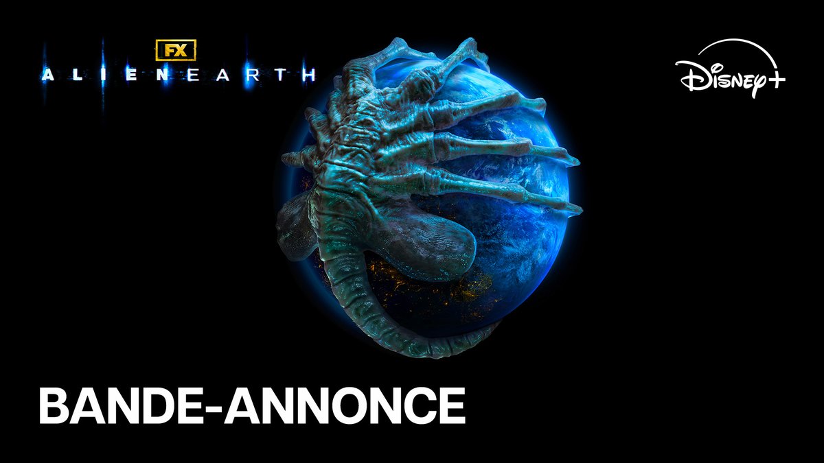 Nous étions plus en sécurité dans l'espace. La série FX Alien : Earth arrive le 13 août sur #DisneyPlus.