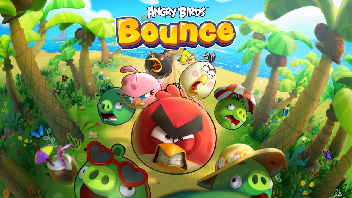 i've been bouncing off the walls with excitement because of Angry Birds Bounce! get it, bouncing off the- okay anyways. we're happy to announce a new Angry Birds title with plenty of familiar beaks and some brand new ones!