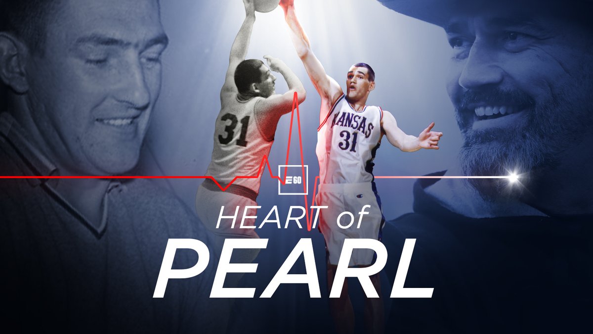 For Father’s Day, a new E60 documents former Kansas Men’s Basketball &amp; #NBA star Scot Pollard &amp; his battle to live With unprecedented access, 'Heart of Pearl' follows Scot Pollard's heart transplant &amp; recovery 🫀Sun, June 15 | 1p ET | ESPN, ESPN+ 🔗 | Dawn Pollard