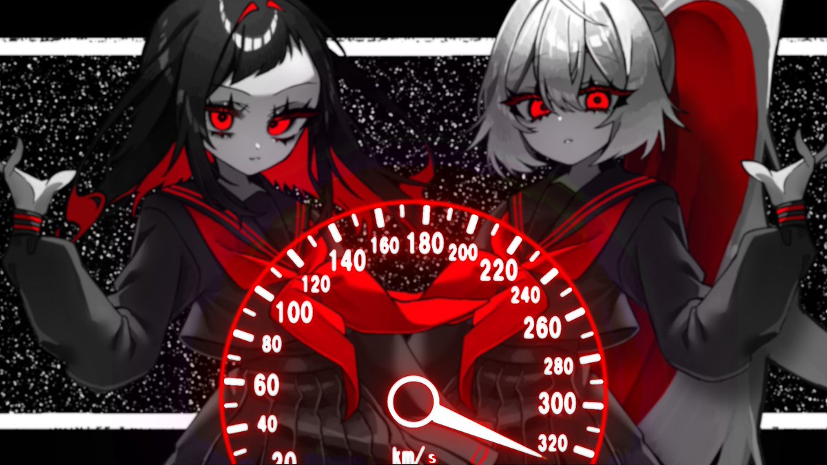 #キラハピ2025 新曲です。 「超音速少年躁鬱記 / 東北きりたん&amp;音街ウナ」 たかが音楽を超える歌です。 URL・クレジットはリプ欄。 #vocaloPost