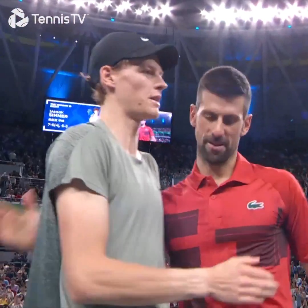 Tennis of the highest quality 🙌 A look back at Jannik Sinner & Novak Djokovic's most recent meeting ahead of tomorrow's #rolandgarros semi-final...