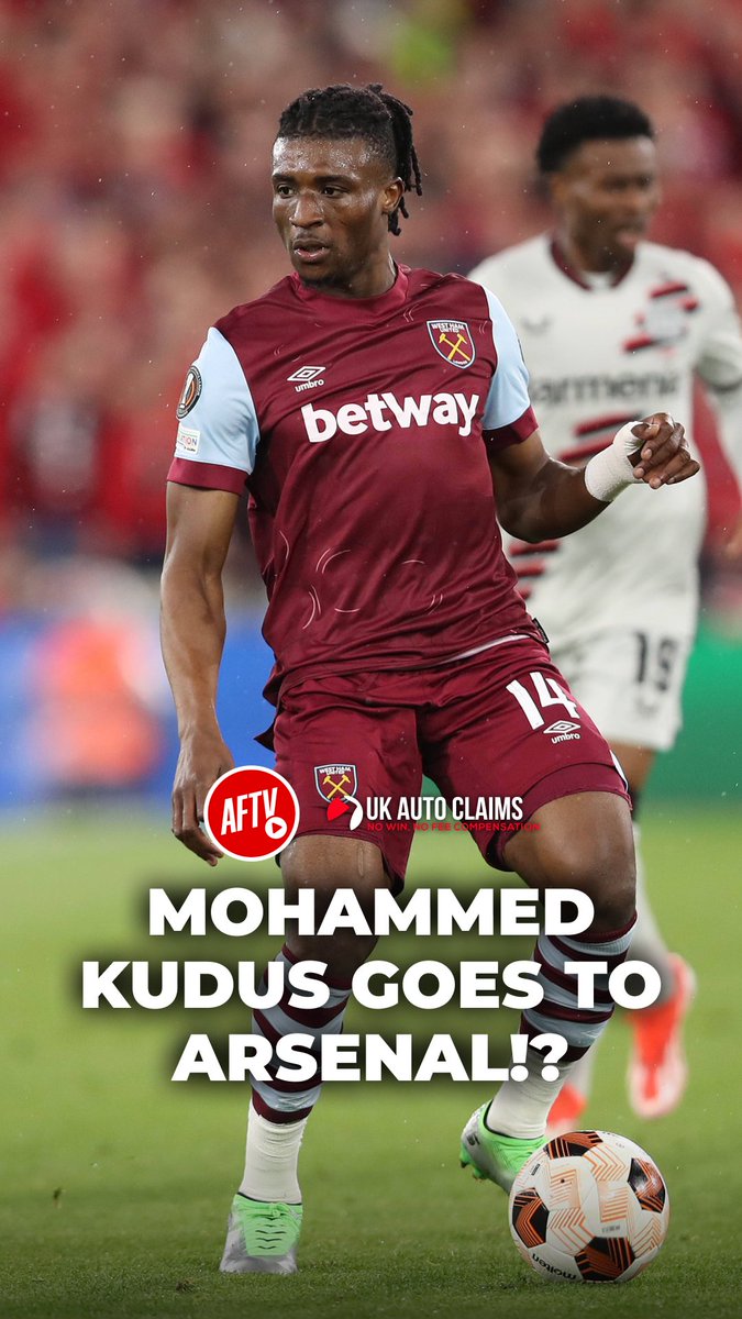 Should Arsenal sign Mohammed Kudus? ๐ค๐ฌ๐ญ You could be owed thousands if your vehicle finance had hidden commissions. Do a FREE claims check now ๐ UK only. T&Cs apply. #TransferDaily