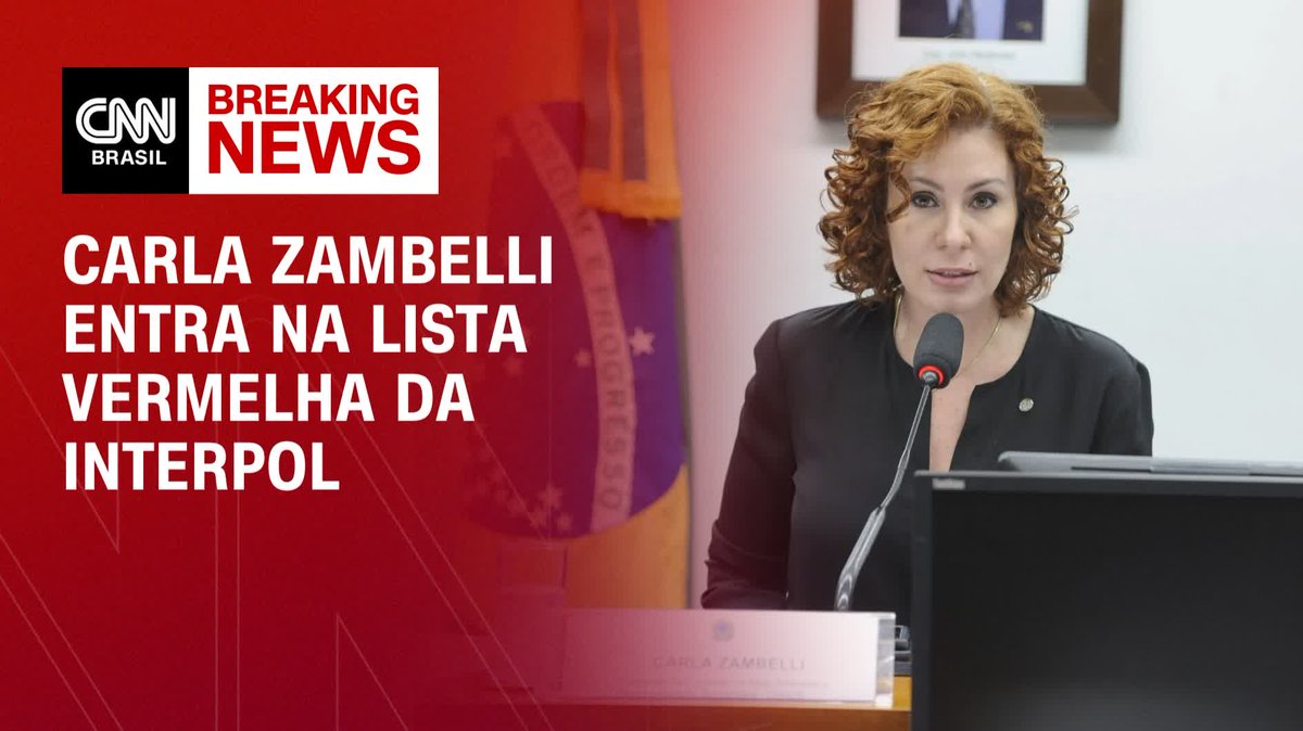 Carla Zambelli entra na lista da Interpol; assista #BastidoresCNN